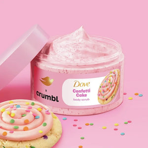 Dove Crumbl Exfoliating Body Scrub Confetti Cake