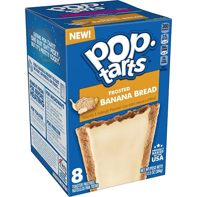 Pop Tarts Frosted Banana Bread