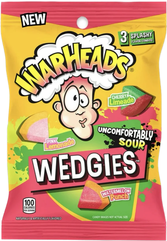 Warheads Sour Wedgies