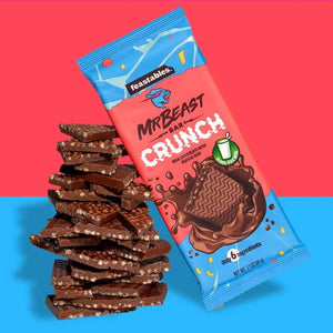 FEASTABLES CRUNCH MILK CHOCOLATE WITH PUFFED RICE