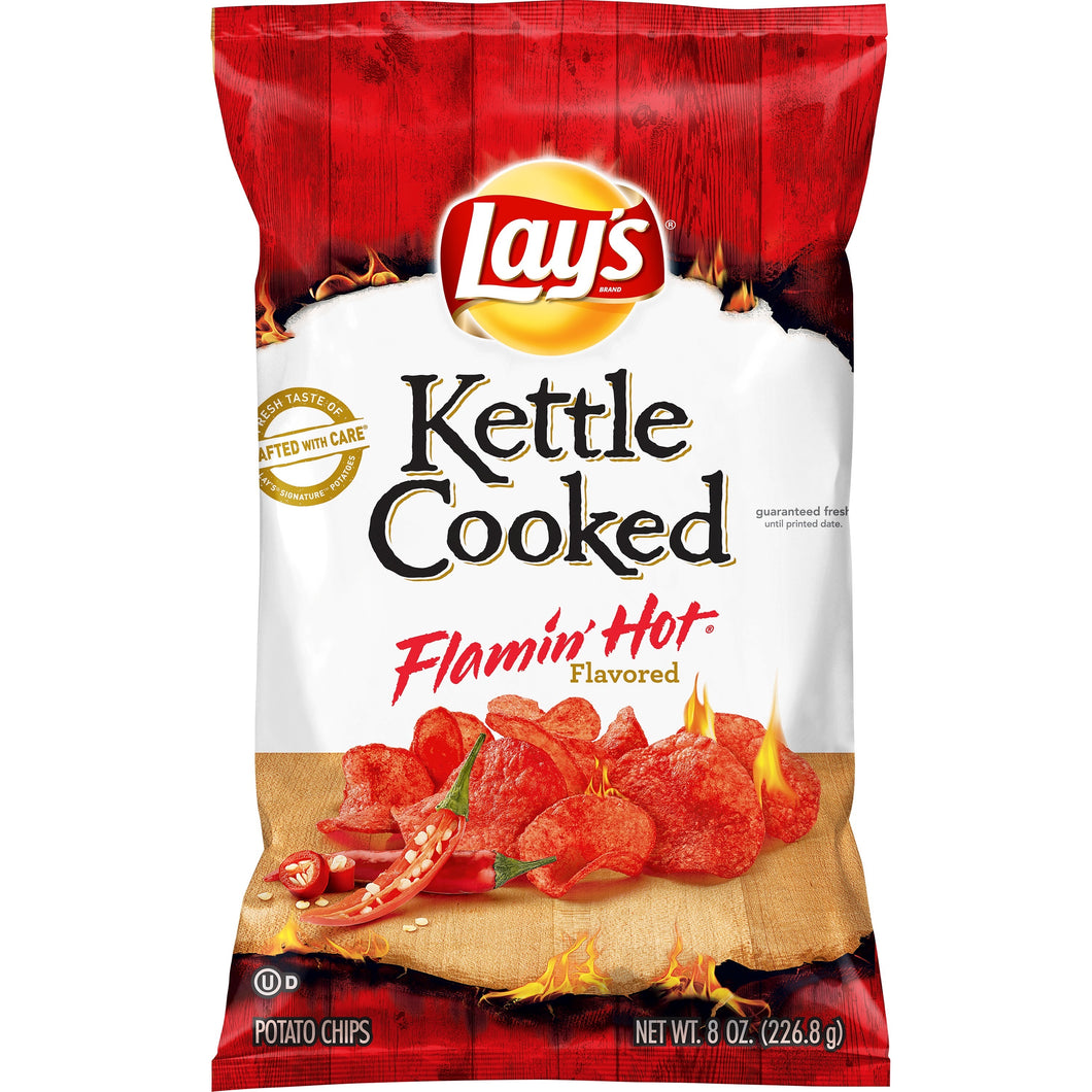 Lays Kettle Cooked Flamin’ Hot