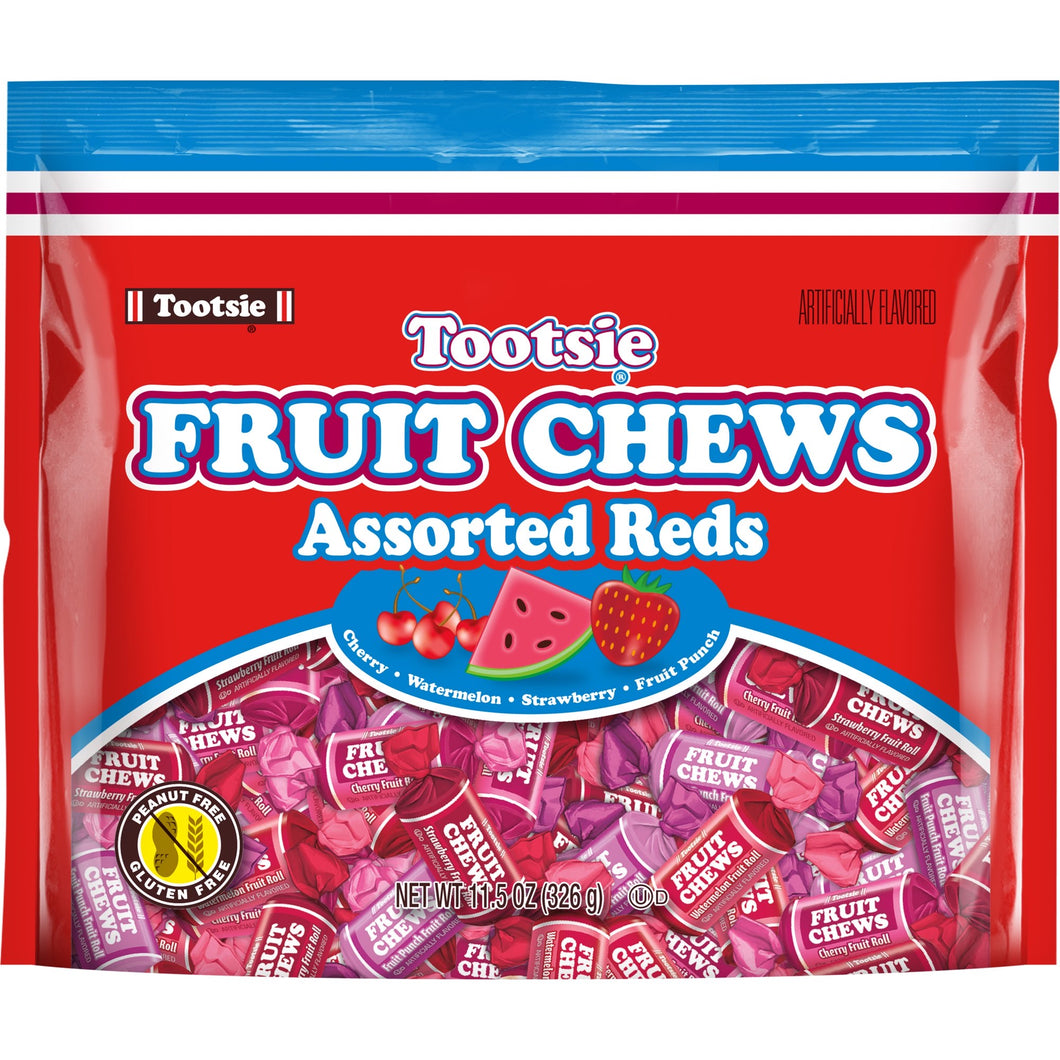 TOOTSIE ROLL FRUIT CHEWS ALL REDS