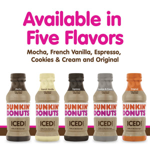 DUNKIN DONUTS ICED COFFEE FRENCH VANILLA