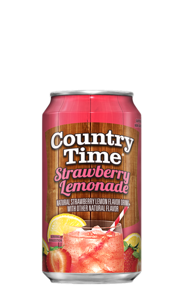 COUNTRY TIME STRAWBERRY PINK LEMONADE DRINK