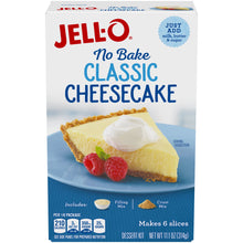 Cargar imagen en el visor de la galería, JELLO NO BAKE CLASSIC CHEESECAKE
