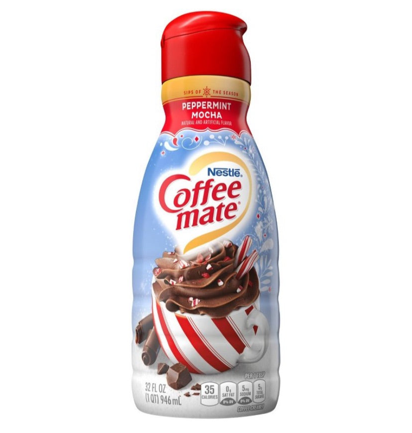 Coffee Mate Christmas Peppermint Mocha