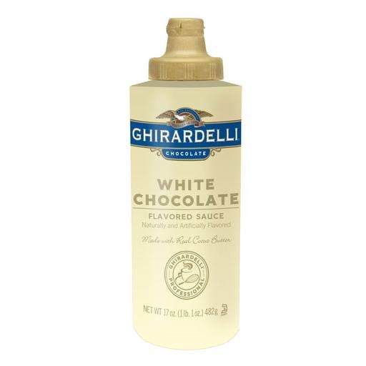 GHIRARDELLI WHITE CHOCOLATE SAUCE