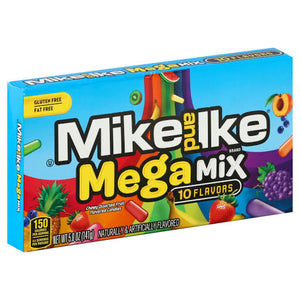 MIKE AND IKE MEGA MIX FAT FREE