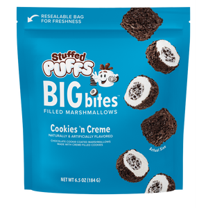 STUFFED PUFFS FILLED MARSHMALLOWS COOKIES AND CREME
