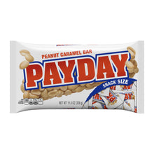 Cargar imagen en el visor de la galería, Pay Day Caramel Snack Size Candy Bars
