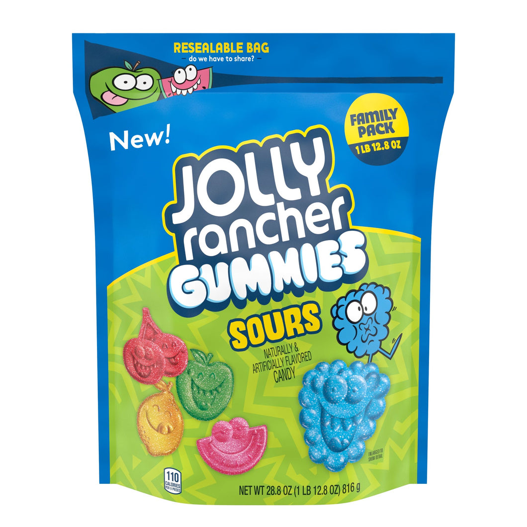 Jolly Rancher Sour Gummies Family Pack 1LB