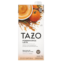 Cargar imagen en el visor de la galería, Tazo Chai Pumpkin Spice Latte Tea Concentrate
