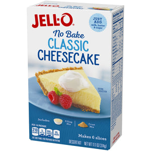 JELLO NO BAKE CLASSIC CHEESECAKE