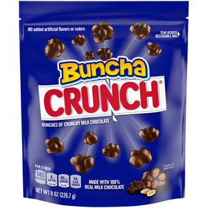BUNCHA CRUNCH RECLOSABLE BAG