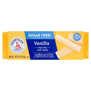 VOORTMAN BAKERY SUGAR FREE VANILLA WAFERS