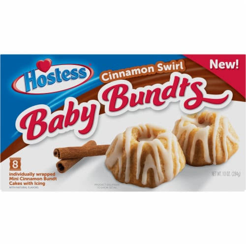 Baby Bundts Cinnamon Swirl