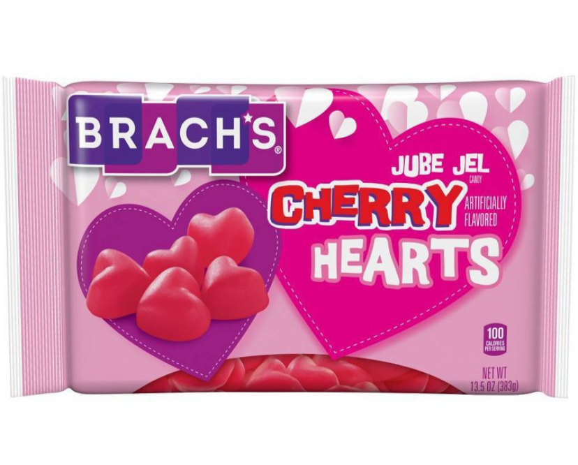 BRACHS CHERRY HEARTS JUBE GEL