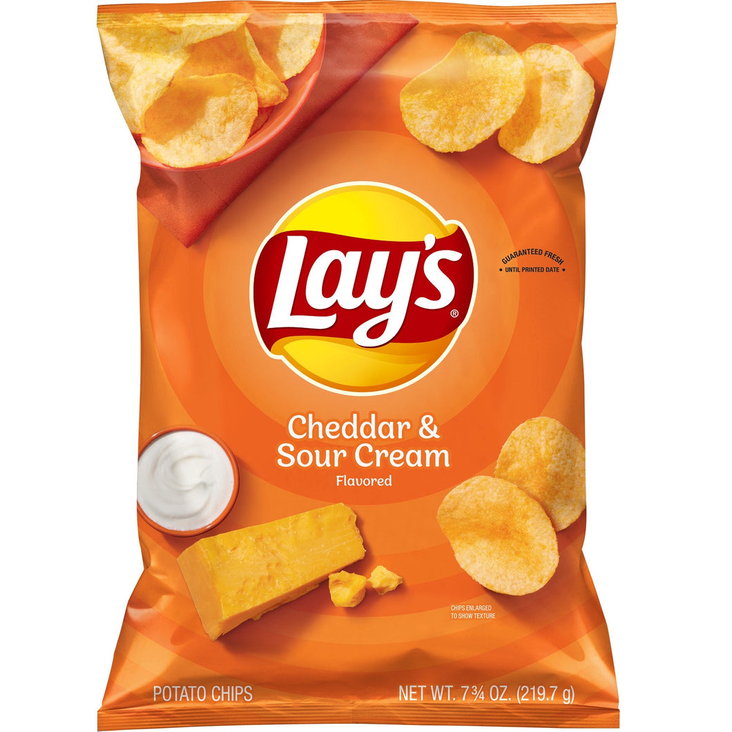 Lays Cheddar And Sour Cream