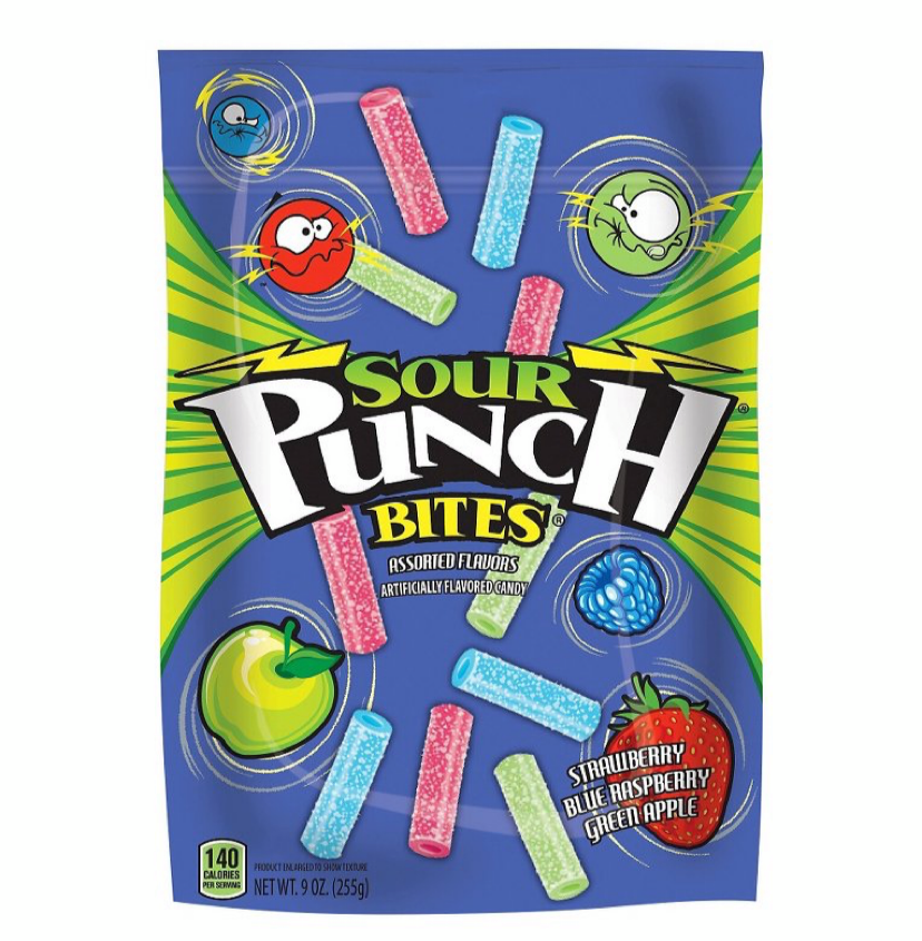 SOUR PUNCH BITES ASSORTED