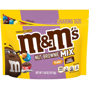 M&M’S PEANUT BROWNIE MIX