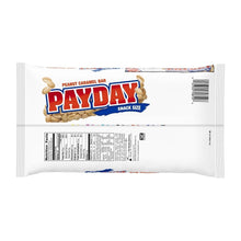 Cargar imagen en el visor de la galería, Pay Day Caramel Snack Size Candy Bars
