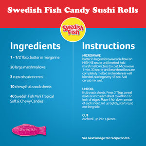 SWEDISH FISH MINI TROPICAL