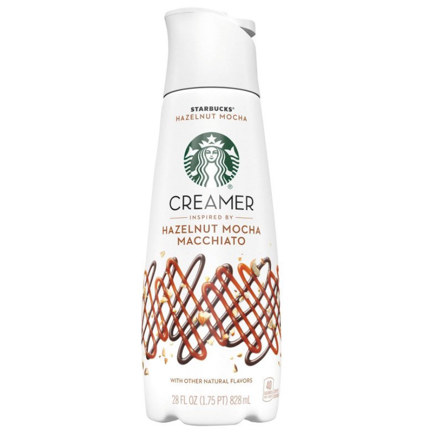 STARBUCKS HAZELNUT MOCHA MACCHIATO CREAMER CEREALIZATE PRICMX