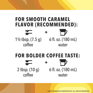 STARBUCKS CARAMEL GROUND COFFEE