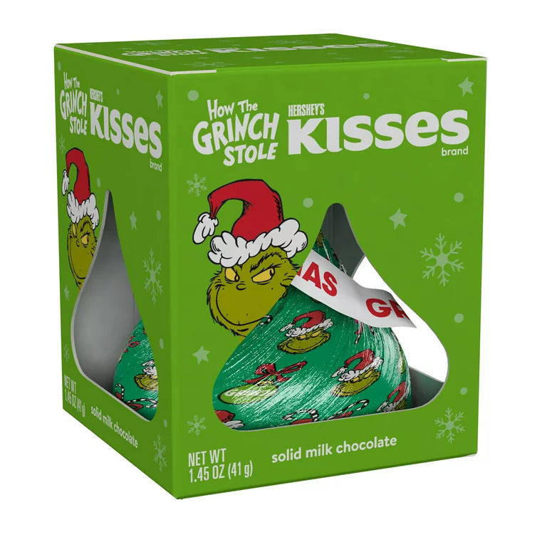 Hersheys Christmas Big Kisses Grinch