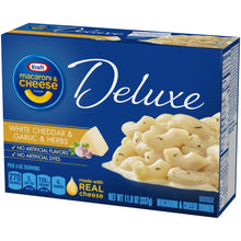 Cargar imagen en el visor de la galería, KRAFT DELUXE WHITE CHEDDAR &amp; GARLIC &amp; HERBS MAC AND CHEESE
