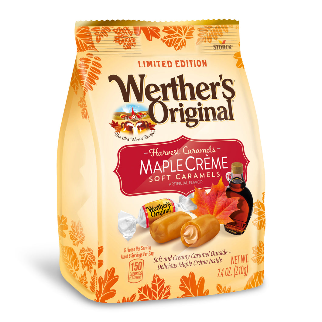 WERTHERS MAPLE CREME SOFT CARAMELS