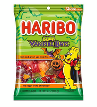 Cargar imagen en el visor de la galería, Haribo Halloween Sour Vampire Bats
