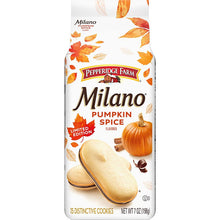 Cargar imagen en el visor de la galería, Pepperidge Farm Milano Pumpkin Spice Cookies
