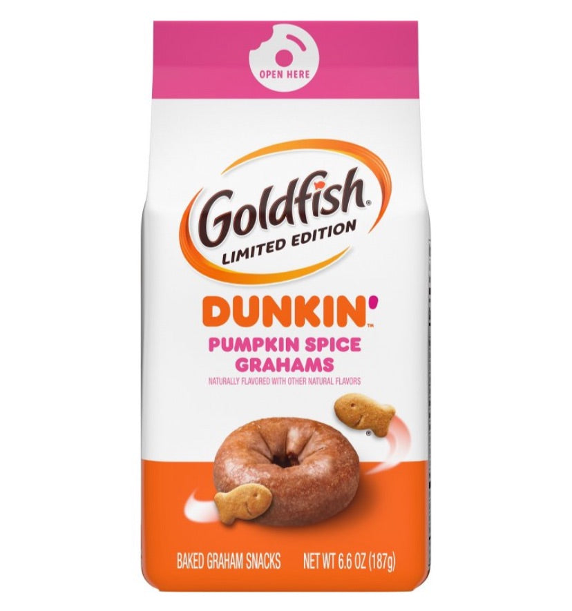 Goldfish Dunkin Pumpkin Spice Grahams