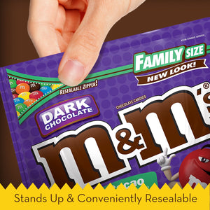 M&M’S DARK CHOCOLATE FAMILY SIZE