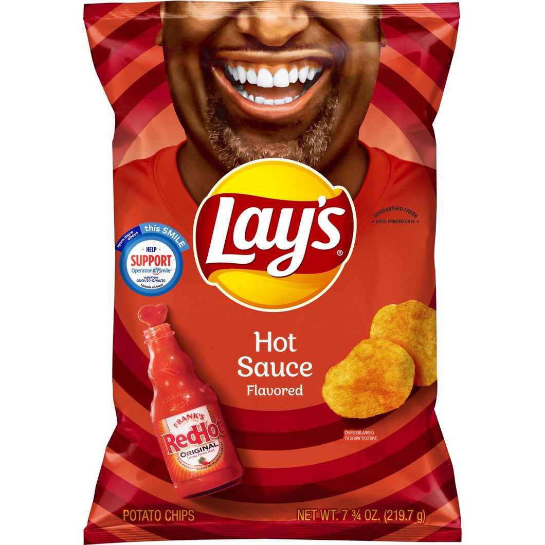 LAYS RED HOT SAUCE