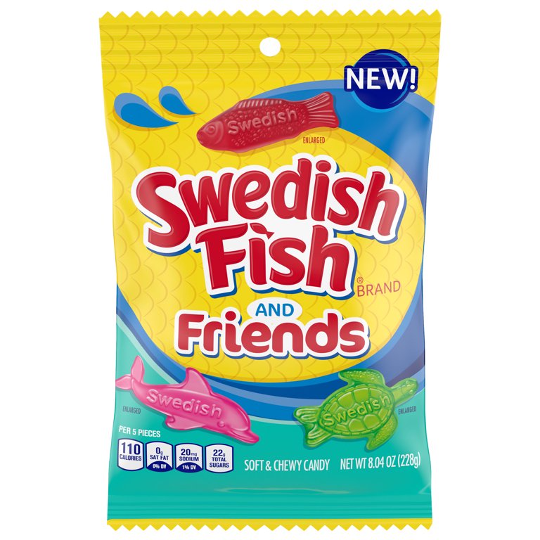 SWEDISH FISH AND FRIENDS