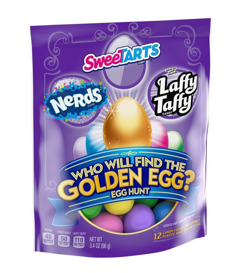 EASTER EGG HUNT NERDS, SWEET TARTS, LAFFY TAFFY