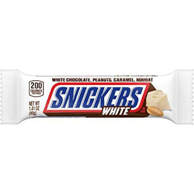 SNICKERS WHITE CHOCOLATE