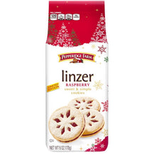 Cargar imagen en el visor de la galería, Linzer Christmas Raspberry Cookies
