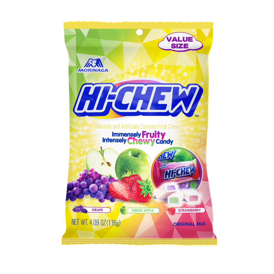 HI CHEW ORIGINAL FRUITY MIX CHEWY CANDY