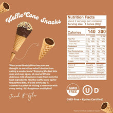 Cargar imagen en el visor de la galería, Waffle Cone Snacks Milk Chocolate
