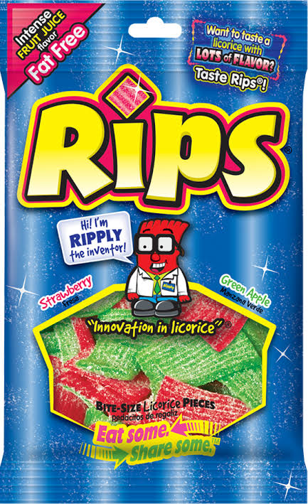 RIPS STRAWBERRY AND GREEN APPLE