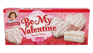 Little Debbie Be My Valentine Vanilla Cakes