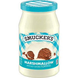 SMUCKER’S MARSHMALLOW FLAVORED SPOONABLE ICE CREAM TOPPING