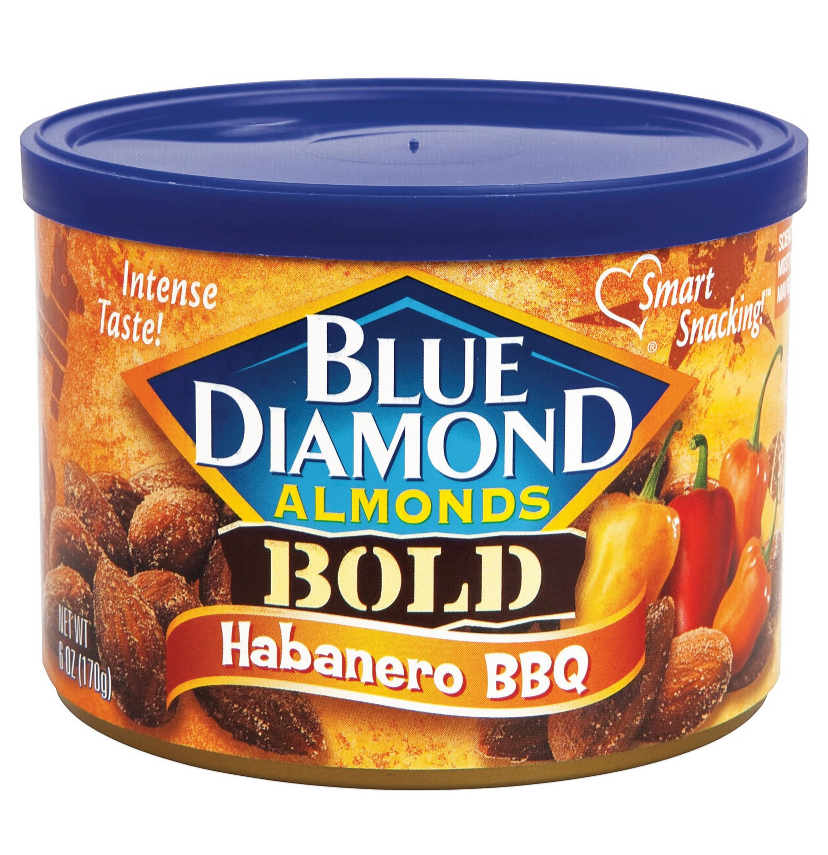 Blue Diamond Almonds Habanero Bbq