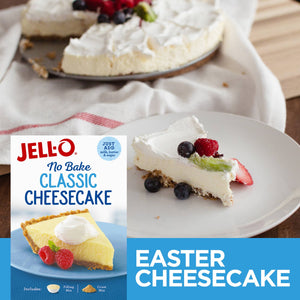 JELLO NO BAKE CLASSIC CHEESECAKE