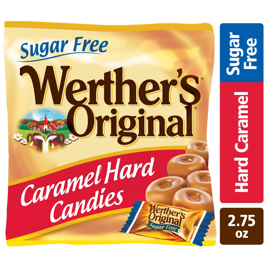 WERTHER’S ORIGINAL SUGAR FREE CARAMEL HARD CANDIES