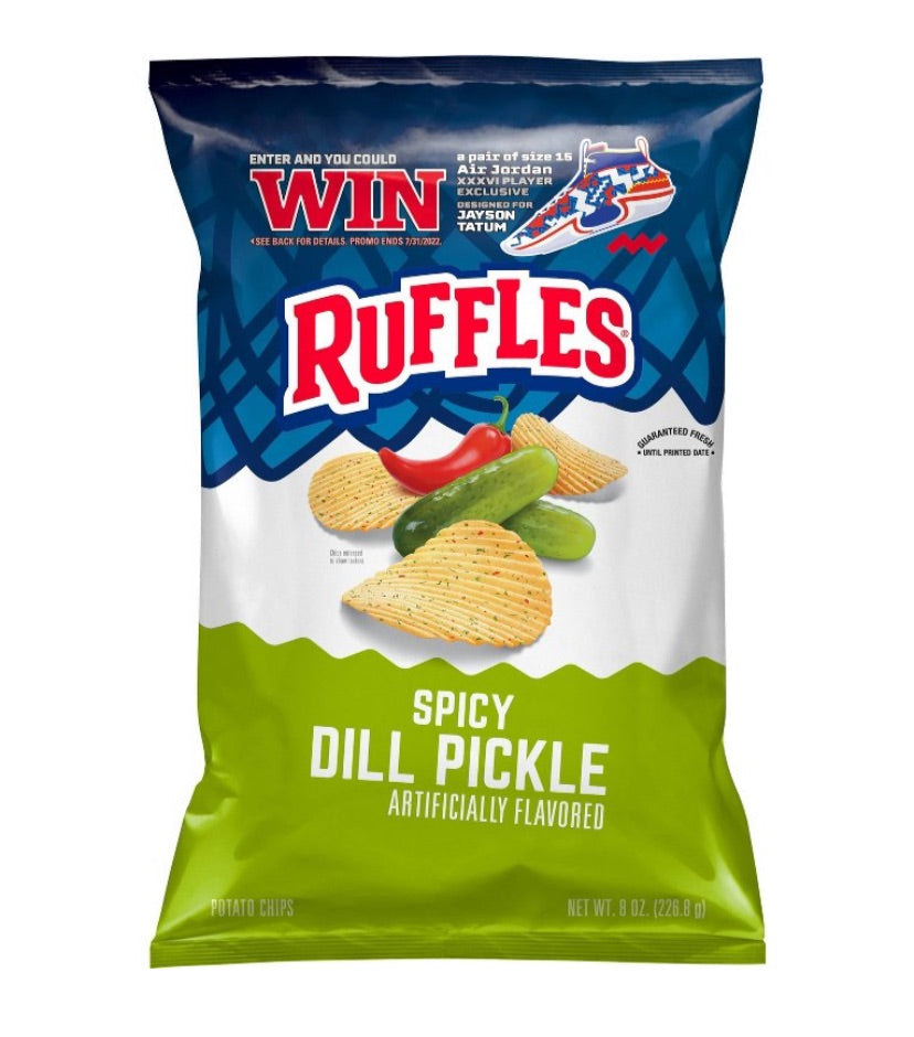 RUFFLES SPICY DILL PICKLE